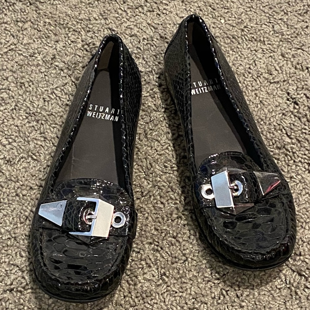 Stuart Weitzman slip on shoes